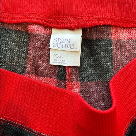 Buffalo Plaid Thermal Pajama Set - Picture 3 of 6